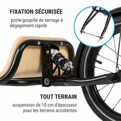 Promo ❤️ KLARFIT Camping & Randonnée Remorque à Vélo Companion Chaser 🔔 -Jardin-et-Bricolage Soldes 10036064 fr 0004 logo