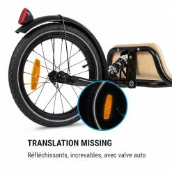 Promo ❤️ KLARFIT Camping & Randonnée Remorque à Vélo Companion Chaser 🔔 -Jardin-et-Bricolage Soldes 10036064 fr 0005 logo