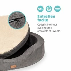Tout neuf 🌟 Brunolie Accessoires Pour Animaux Lotte Lit Pour Chien Coussin 🎉 -Jardin-et-Bricolage Soldes 10037581 fr 0005 logo