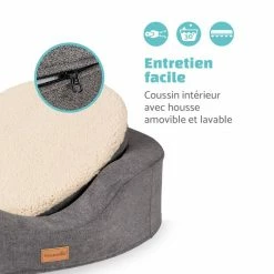 Grosses soldes 😀 Brunolie Accessoires Pour Animaux Lotte Lit Pour Chien Coussin 🌟 -Jardin-et-Bricolage Soldes 10037593 fr 0005 logo