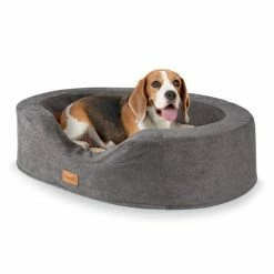 Grosses soldes 😀 Brunolie Accessoires Pour Animaux Lotte Lit Pour Chien Coussin 🌟