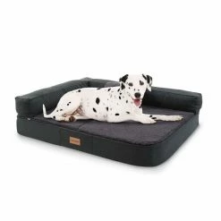 Top 10 💯 Brunolie Accessoires Pour Animaux Odin Lit Pour Chien Matelas Lavable Orthopédique Antidérapant Respirant Mousse à Mémoire De Forme Taille M (100 × 12 × 80 Cm) ⭐
