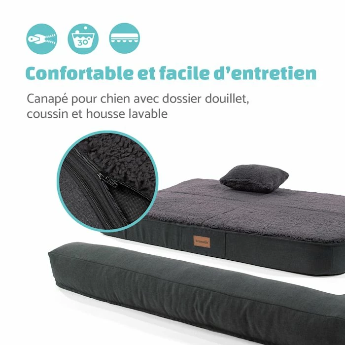 Coupon 🎁 Brunolie Accessoires Pour Animaux Odin Lit Pour Chien Matelas Lavable Orthopédique Antidérapant Respirant Mousse à Mémoire De Forme Taille L (120 × 12 × 80 Cm) 👍 5 Coupon 🎁 Brunolie Accessoires Pour Animaux Odin Lit Pour Chien Matelas Lavable Orthopédique Antidérapant Respirant Mousse à Mémoire De Forme Taille L (120 × 12 × 80 Cm) 👍 – Image 5