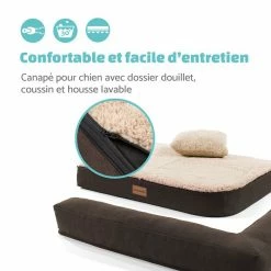 Top 10 🔔 Brunolie Accessoires Pour Animaux Odin Lit Pour Chien Matelas Lavable Orthopédique Antidérapant Respirant Mousse à Mémoire De Forme Taille S (80 × 10 × 60 Cm) 🔔 10 Top 10 🔔 Brunolie Accessoires Pour Animaux Odin Lit Pour Chien Matelas Lavable Orthopédique Antidérapant Respirant Mousse à Mémoire De Forme Taille S (80 × 10 × 60 Cm) 🔔 -Jardin-et-Bricolage Soldes 10037598 fr 0005 logo