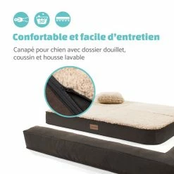 Tout neuf 🎉 Brunolie Accessoires Pour Animaux Odin Lit Pour Chien Matelas Lavable Orthopédique Antidérapant Respirant Mousse à Mémoire De Forme Taille L (120 × 12 × 80 Cm) 🔔 10 Tout neuf 🎉 Brunolie Accessoires Pour Animaux Odin Lit Pour Chien Matelas Lavable Orthopédique Antidérapant Respirant Mousse à Mémoire De Forme Taille L (120 × 12 × 80 Cm) 🔔 -Jardin-et-Bricolage Soldes 10037600 fr 0005 logo