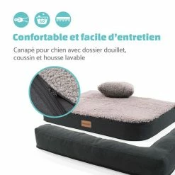Top 10 👏 Brunolie Accessoires Pour Animaux Odin Lit Pour Chien Matelas Lavable Orthopédique Antidérapant Respirant Mousse à Mémoire De Forme Taille S (80 X 10 X 60 Cm) 👏 10 Top 10 👏 Brunolie Accessoires Pour Animaux Odin Lit Pour Chien Matelas Lavable Orthopédique Antidérapant Respirant Mousse à Mémoire De Forme Taille S (80 X 10 X 60 Cm) 👏 -Jardin-et-Bricolage Soldes 10037601 fr 0005 logo