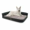 Grosses soldes 🎁 Brunolie Accessoires Pour Animaux Odin Lit Pour Chien Matelas Lavable Orthopédique Antidérapant Respirant Mousse à Mémoire De Forme Taille L (120 × 12 × 80 Cm) 👏