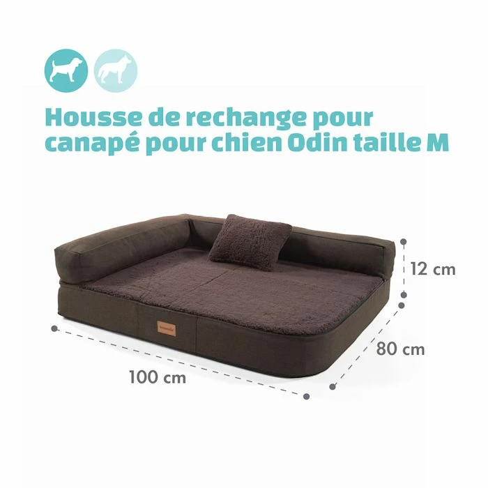 Le moins cher 🔥 Brunolie Accessoires Pour Animaux Odin Lit Pour Chien Housse De Rechange ✨ 4 Le moins cher 🔥 Brunolie Accessoires Pour Animaux Odin Lit Pour Chien Housse De Rechange ✨ – Image 4