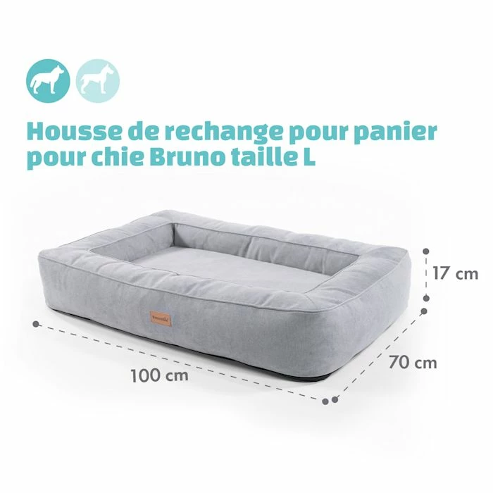 Budget 🎉 Brunolie Accessoires Pour Animaux Bruno Lit Pour Chien Housse De Rechange 🔥 4 Budget 🎉 Brunolie Accessoires Pour Animaux Bruno Lit Pour Chien Housse De Rechange 🔥 – Image 4