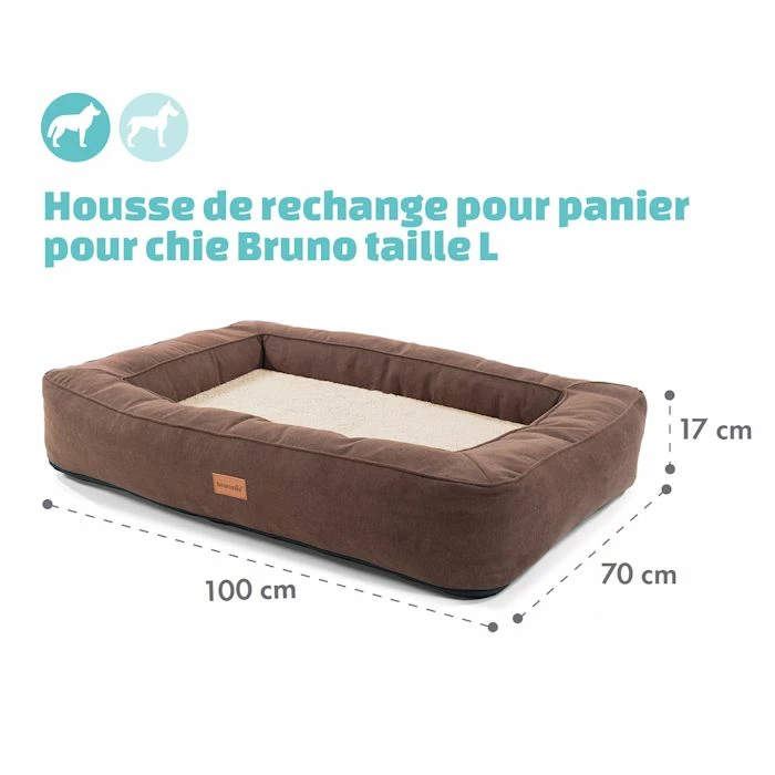 Sortie 👏 Brunolie Accessoires Pour Animaux Bruno Lit Pour Chien Housse De Rechange 🔥 4 Sortie 👏 Brunolie Accessoires Pour Animaux Bruno Lit Pour Chien Housse De Rechange 🔥 – Image 4
