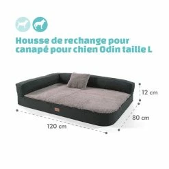 Tout neuf 🛒 Brunolie Accessoires Pour Animaux Odin Lit Pour Chien Housse De Rechange 🔥 -Jardin-et-Bricolage Soldes 10037661 fr 0004 logo