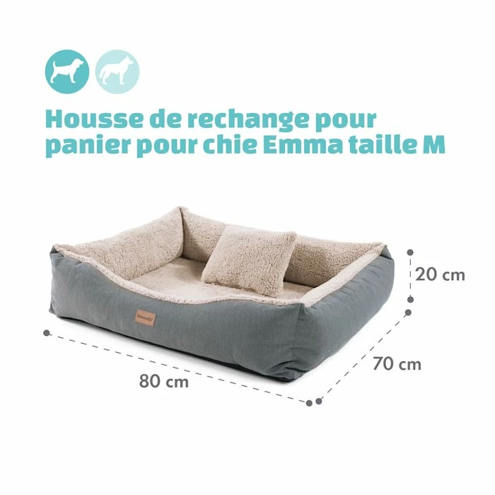Les meilleures critiques de 🎁 Brunolie Accessoires Pour Animaux Emma Lit Pour Chien Housse De Rechange 🔔 4 Les meilleures critiques de 🎁 Brunolie Accessoires Pour Animaux Emma Lit Pour Chien Housse De Rechange 🔔 – Image 4