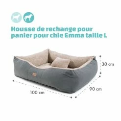 Bon marché 😀 Brunolie Accessoires Pour Animaux Emma Lit Pour Chien Housse De Rechange ⭐ -Jardin-et-Bricolage Soldes 10037663 fr 0004 logo