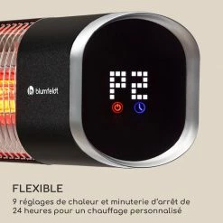Le moins cher ⭐ Blumfeldt Chauffages Radiants Et Poêles De Jardin Dark Wave Stand Radiateur Infrarouge 🛒 11 Le moins cher ⭐ Blumfeldt Chauffages Radiants Et Poêles De Jardin Dark Wave Stand Radiateur Infrarouge 🛒 -Jardin-et-Bricolage Soldes 10037729 fr 0006 logo