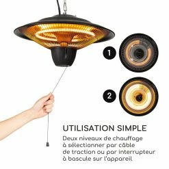 Top 10 ⭐ Blumfeldt Chauffages Radiants Et Poêles De Jardin Tête Chauffante Radiateur De Plafond Infrarouge 🎁 -Jardin-et-Bricolage Soldes 10037733 fr 0005 logo