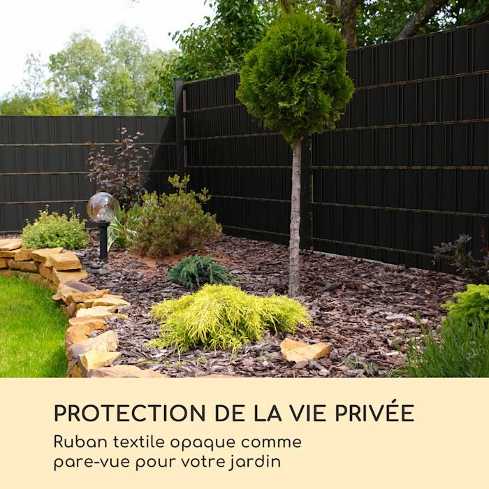 De gros 🛒 Blumfeldt Marquises Bandes Pare-vue Clôture De Jardin 🌟 2 De gros 🛒 Blumfeldt Marquises Bandes Pare-vue Clôture De Jardin 🌟 – Image 2