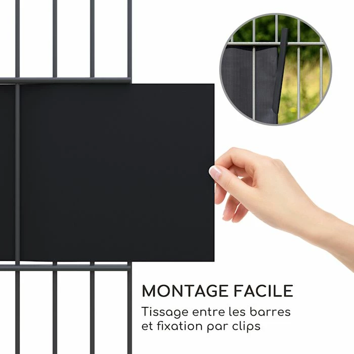 De gros 🛒 Blumfeldt Marquises Bandes Pare-vue Clôture De Jardin 🌟 3 De gros 🛒 Blumfeldt Marquises Bandes Pare-vue Clôture De Jardin 🌟 – Image 3