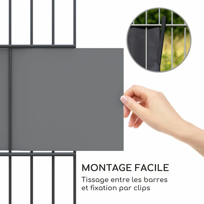 Nouveau 🤩 Blumfeldt Marquises Bandes Pare-vue Clôture De Jardin 🤩 3 Nouveau 🤩 Blumfeldt Marquises Bandes Pare-vue Clôture De Jardin 🤩 – Image 3