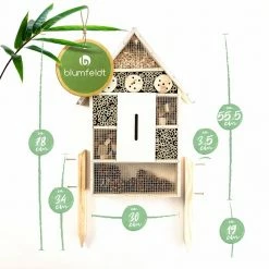 Le moins cher ⭐ Blumfeldt Accessoires Pour Animaux Maison D'insectes Toit Métallique 🤩 11 Le moins cher ⭐ Blumfeldt Accessoires Pour Animaux Maison D'insectes Toit Métallique 🤩 -Jardin-et-Bricolage Soldes 10038015 yy 0006 logo