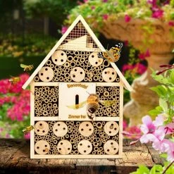 Nouveau ✔️ Blumfeldt Accessoires Pour Animaux Hôtel à Insectes Avec Toit En Pente ✨ -Jardin-et-Bricolage Soldes 10038022 yy 0006 logo