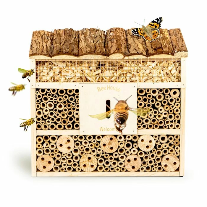 De gros ✨ Blumfeldt Accessoires Pour Animaux Hôtel à Insectes Avec Toit Plat 🎉 1 De gros ✨ Blumfeldt Accessoires Pour Animaux Hôtel à Insectes Avec Toit Plat 🎉