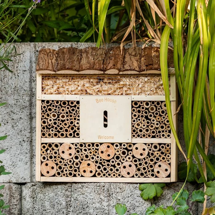 De gros ✨ Blumfeldt Accessoires Pour Animaux Hôtel à Insectes Avec Toit Plat 🎉 2 De gros ✨ Blumfeldt Accessoires Pour Animaux Hôtel à Insectes Avec Toit Plat 🎉 – Image 2