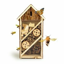 Remise ✔️ Blumfeldt Accessoires Pour Animaux Hôtel à Insectes Avec Toit En Pente 🧨