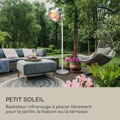 Le moins cher 🔥 Blumfeldt Chauffages Radiants Et Poêles De Jardin Heatbell Tower Smart Chauffage Infrarouge Pour Terrasse 😀 -Jardin-et-Bricolage Soldes 10038411 fr 0003 logo