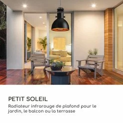 Le moins cher ✔️ Blumfeldt Chauffages Radiants Et Poêles De Jardin Heatbell Ceiling Smart Chauffage Infrarouge Pour Terrasse 🤩 -Jardin-et-Bricolage Soldes 10038417 fr 0003 logo