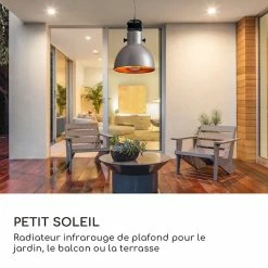 Nouveau 🎁 Blumfeldt Chauffages Radiants Et Poêles De Jardin Heatbell Ceiling Smart Chauffage Infrarouge Pour Terrasse ⌛ -Jardin-et-Bricolage Soldes 10038418 fr 0003 logo