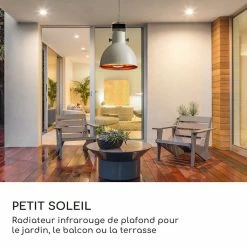 Coupon 🌟 Blumfeldt Chauffages Radiants Et Poêles De Jardin Heatbell Ceiling Smart Chauffage Infrarouge Pour Terrasse 🧨 -Jardin-et-Bricolage Soldes 10038419 fr 0003 logo
