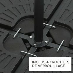 Meilleure vente 👍 Blumfeldt Marquises Le Support à Parasol Limousin Pèse 72 Kg 😍 -Jardin-et-Bricolage Soldes 10038525 fr 0004 logo