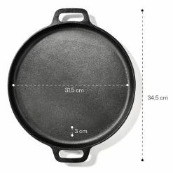 Bon marché 👏 Klarstein Grills Et Barbecues Poêle Gril Ronde Canadienne 😀 9 Bon marché 👏 Klarstein Grills Et Barbecues Poêle Gril Ronde Canadienne 😀 -Jardin-et-Bricolage Soldes 10038591 yy 0005 logo