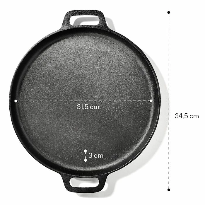 Bon marché 👏 Klarstein Grills Et Barbecues Poêle Gril Ronde Canadienne 😀 5 Bon marché 👏 Klarstein Grills Et Barbecues Poêle Gril Ronde Canadienne 😀 – Image 5