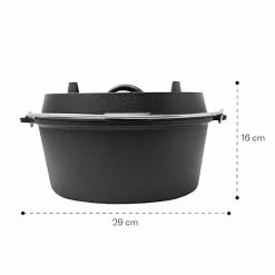 Remise ⌛ Klarstein Grills Et Barbecues Four Hollandais Guernsey Premium 4,5 Poêle à Barbecue 🔔 -Jardin-et-Bricolage Soldes 10038637 yy 0006 logo