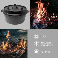 Coupon 🎁 Klarstein Grills Et Barbecues Four Hollandais Guernsey Premium 12.0 Poêle à Barbecue 🌟 -Jardin-et-Bricolage Soldes 10038640 yy 0003 logo