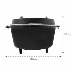 Vente flash 🛒 Klarstein Grills Et Barbecues Four Hollandais Guernsey Premium 4.5 Poêle à Barbecue 🥰 -Jardin-et-Bricolage Soldes 10038641 yy 0006 logo