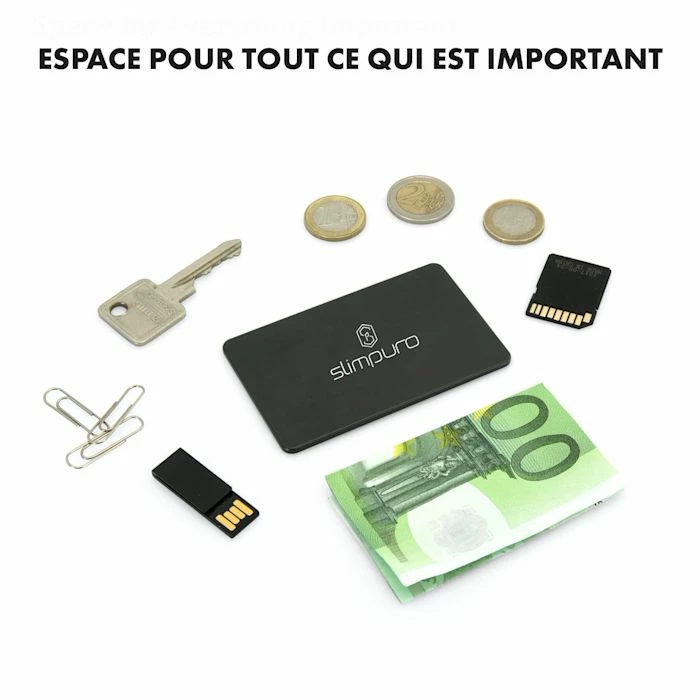 Grosses soldes 🔔 Slimpuro Camping & Randonnée Carte De Monnaie 🔔 2 Grosses soldes 🔔 Slimpuro Camping & Randonnée Carte De Monnaie 🔔 – Image 2
