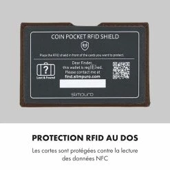 Tout neuf ✨ Slimpuro Camping & Randonnée Pochette Pour Pièces De Monnaie Avec Protection RFID Pour Les Portefeuilles ZNAP Slim Wall 🌟 10 Tout neuf ✨ Slimpuro Camping & Randonnée Pochette Pour Pièces De Monnaie Avec Protection RFID Pour Les Portefeuilles ZNAP Slim Wall 🌟 -Jardin-et-Bricolage Soldes 10038679 fr 0005 logo