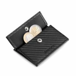 Vente flash 🔥 Slimpuro Camping & Randonnée Pochette Pour Pièces De Monnaie Avec Protection RFID Pour Les Portefeuilles ZNAP Slim Wall 🎉