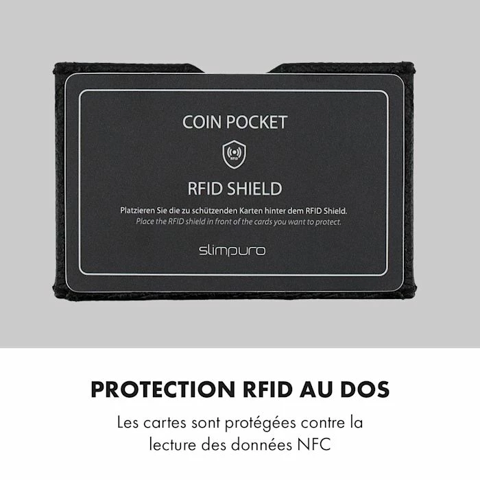 Offres ⌛ Slimpuro Camping & Randonnée Pochette Pour Pièces De Monnaie Avec Protection RFID Pour Les Portefeuilles ZNAP Slim Wall 🎁 5 Offres ⌛ Slimpuro Camping & Randonnée Pochette Pour Pièces De Monnaie Avec Protection RFID Pour Les Portefeuilles ZNAP Slim Wall 🎁 – Image 5