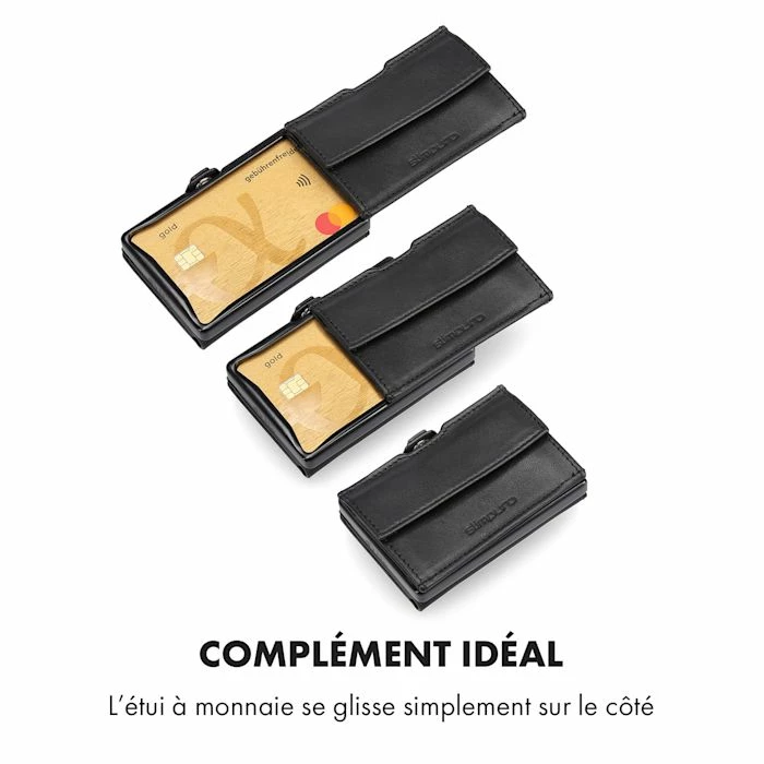 Meilleur prix 💯 Slimpuro Camping & Randonnée Pochette Pour Pièces De Monnaie Avec Protection RFID Pour Les Portefeuilles ZNAP Slim Wall 🧨 2 Meilleur prix 💯 Slimpuro Camping & Randonnée Pochette Pour Pièces De Monnaie Avec Protection RFID Pour Les Portefeuilles ZNAP Slim Wall 🧨 – Image 2