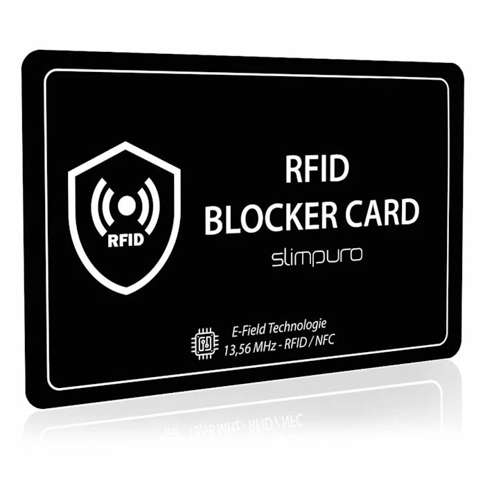 Nouveau ✨ Slimpuro Camping & Randonnée Carte De Blocage RFID ❤️ 1 Nouveau ✨ Slimpuro Camping & Randonnée Carte De Blocage RFID ❤️
