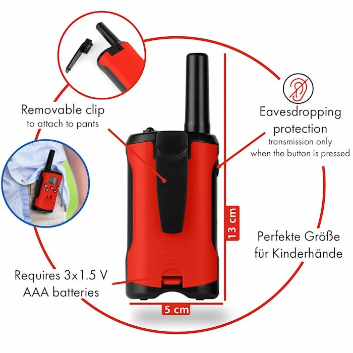 Promo 🎁 Monte Stivo Camping & Randonnée Talkie-walkie Kingen 😀 6 Promo 🎁 Monte Stivo Camping & Randonnée Talkie-walkie Kingen 😀 – Image 6