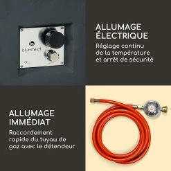Tout neuf 😀 Blumfeldt Chauffages Radiants Et Poêles De Jardin Isaris Foyer à Gaz ⭐ -Jardin-et-Bricolage Soldes 10039402 fr 0005 logo