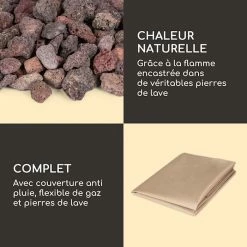 Tout neuf 😀 Blumfeldt Chauffages Radiants Et Poêles De Jardin Isaris Foyer à Gaz ⭐ -Jardin-et-Bricolage Soldes 10039402 fr 0006 logo