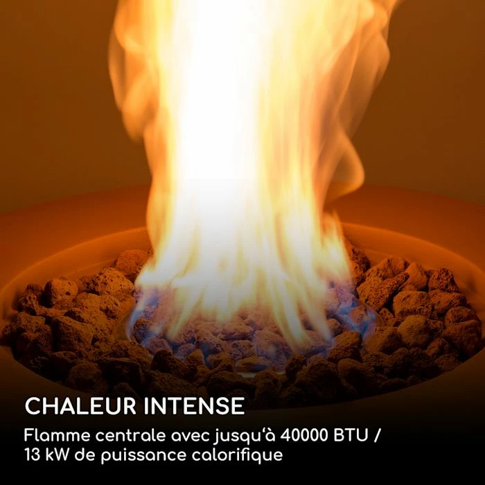 Budget ✔️ Blumfeldt Chauffages Radiants Et Poêles De Jardin Vitina Foyer à Gaz 🛒 3 Budget ✔️ Blumfeldt Chauffages Radiants Et Poêles De Jardin Vitina Foyer à Gaz 🛒 – Image 3