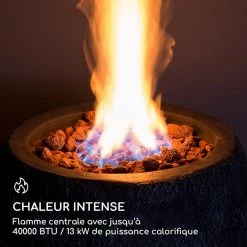 Meilleur prix 🌟 Blumfeldt Chauffages Radiants Et Poêles De Jardin Foyer à Gaz Andros ✔️ -Jardin-et-Bricolage Soldes 10039405 fr 0003 logo