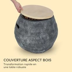 Meilleur prix 🌟 Blumfeldt Chauffages Radiants Et Poêles De Jardin Foyer à Gaz Andros ✔️ -Jardin-et-Bricolage Soldes 10039405 fr 0004 logo