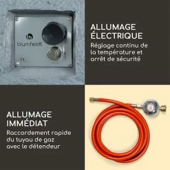 Sortie 🎉 Blumfeldt Chauffages Radiants Et Poêles De Jardin Foyer à Gaz Andros 🛒 -Jardin-et-Bricolage Soldes 10039406 fr 0005 logo